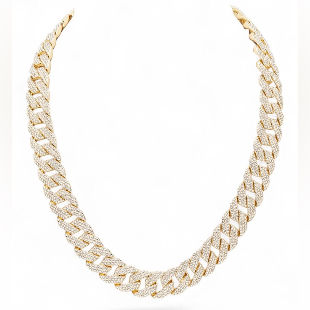 20” Men’s Bling Cuban Necklace